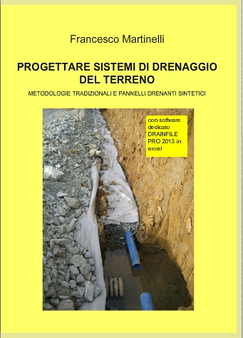 Progettare sistemi di drenaggio del terreno-software+libro